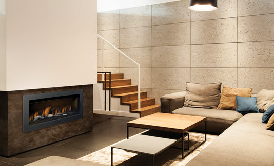 Sierra Flame Lamego 45-Inch Zero Clearance Contemporary Gas Fireplace with Electronic Ignition