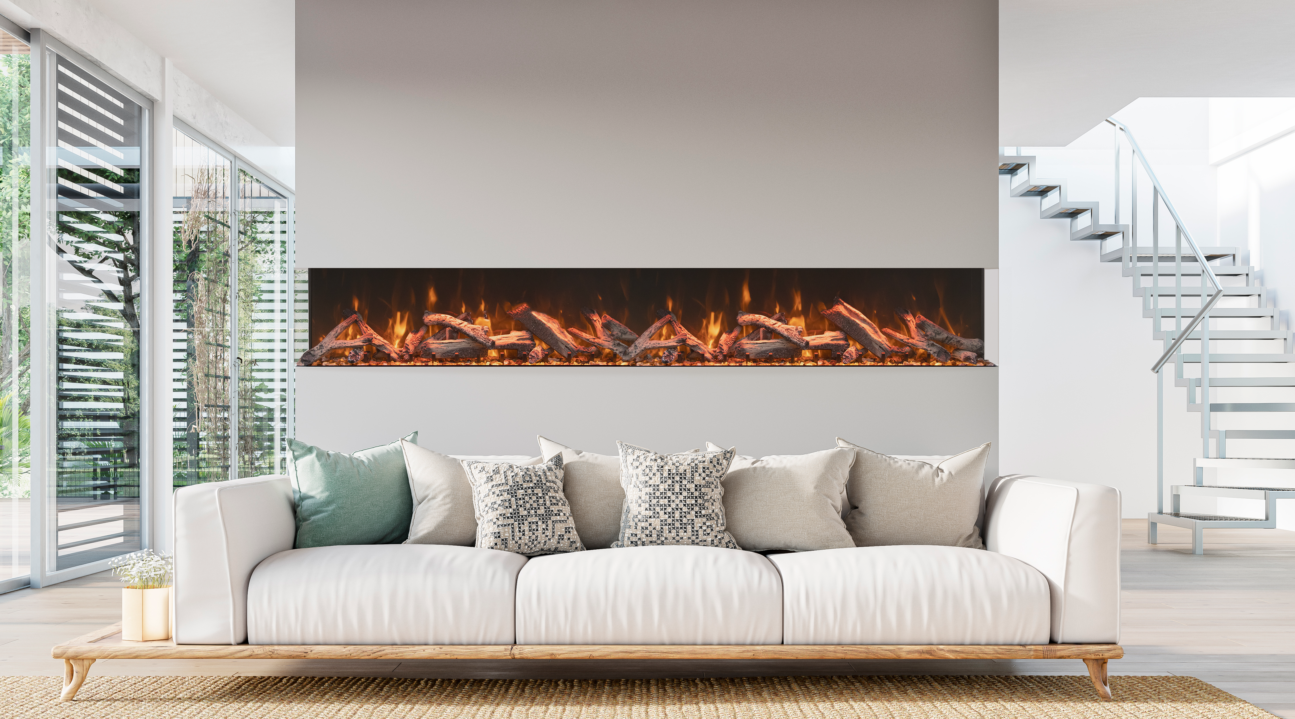 Amantii TruView Bespoke Electric Fireplace