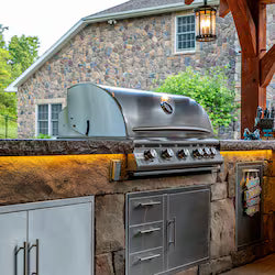 Blaze LTE+ 40-Inch 5-Burner Built-In Propane Gas Grill – Premium Stainless Steel Outdoor BBQ