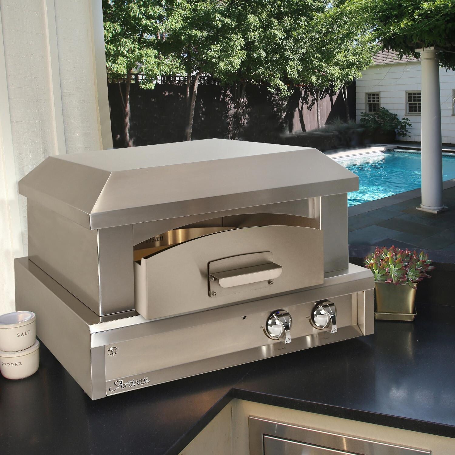 Artisan Professional 29-Inch Countertop Propane Outdoor Pizza Oven – ARTP-PZA-LP