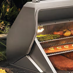 Twin Eagles Wi-Fi Controlled 36-Inch Stainless Steel Pellet Grill & Smoker on Deluxe Cart