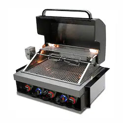 Mont Alpi 400 32-Inch Built-In Natural Gas Grill