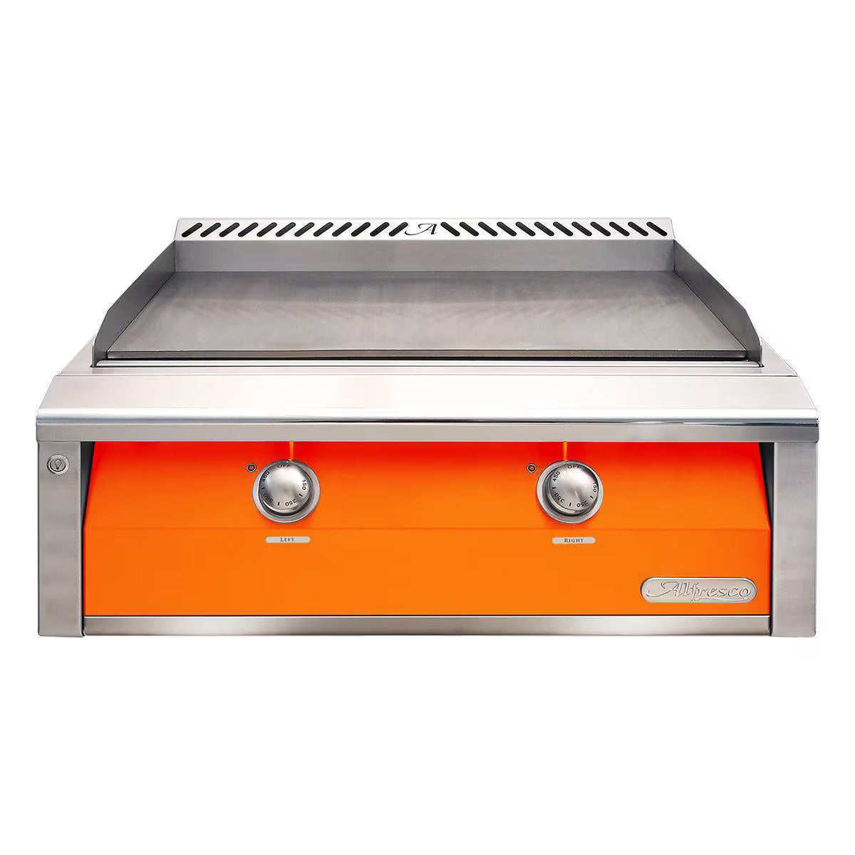 Alfresco 30-Inch Built-In Propane Griddle in Ultramarine Blue - AXE-30GT-LP-S5002