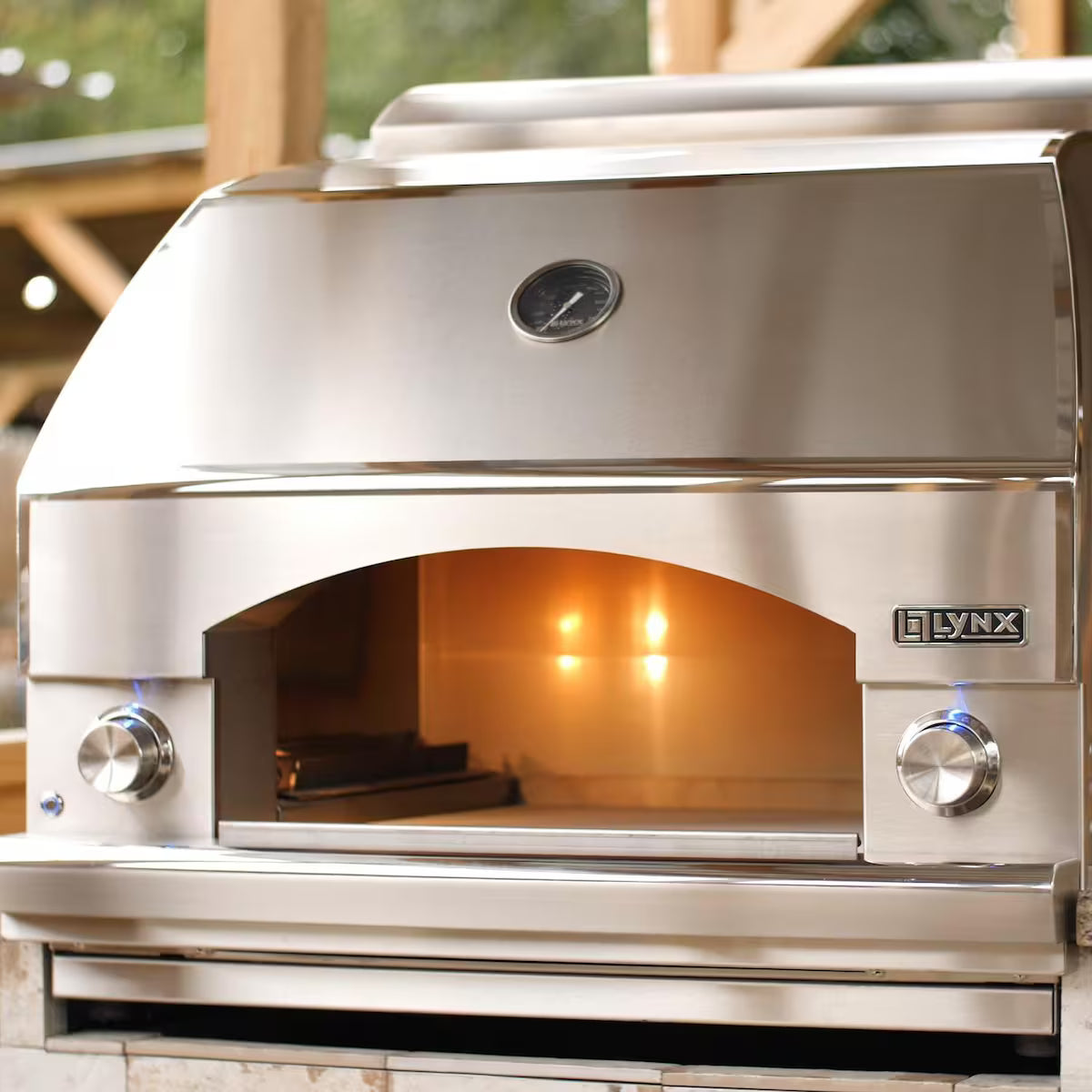 Lynx Professional Napoli 30-Inch Natural Gas Outdoor Pizza Oven  - LPZAF-NG