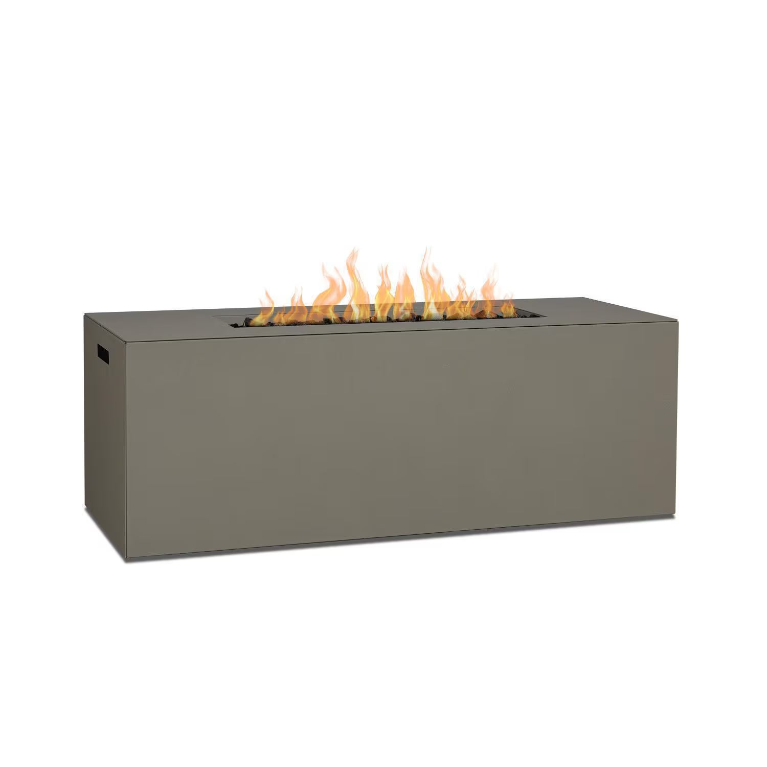 Covewood 58 Inch Rectangular Aluminum Propane  in Gray