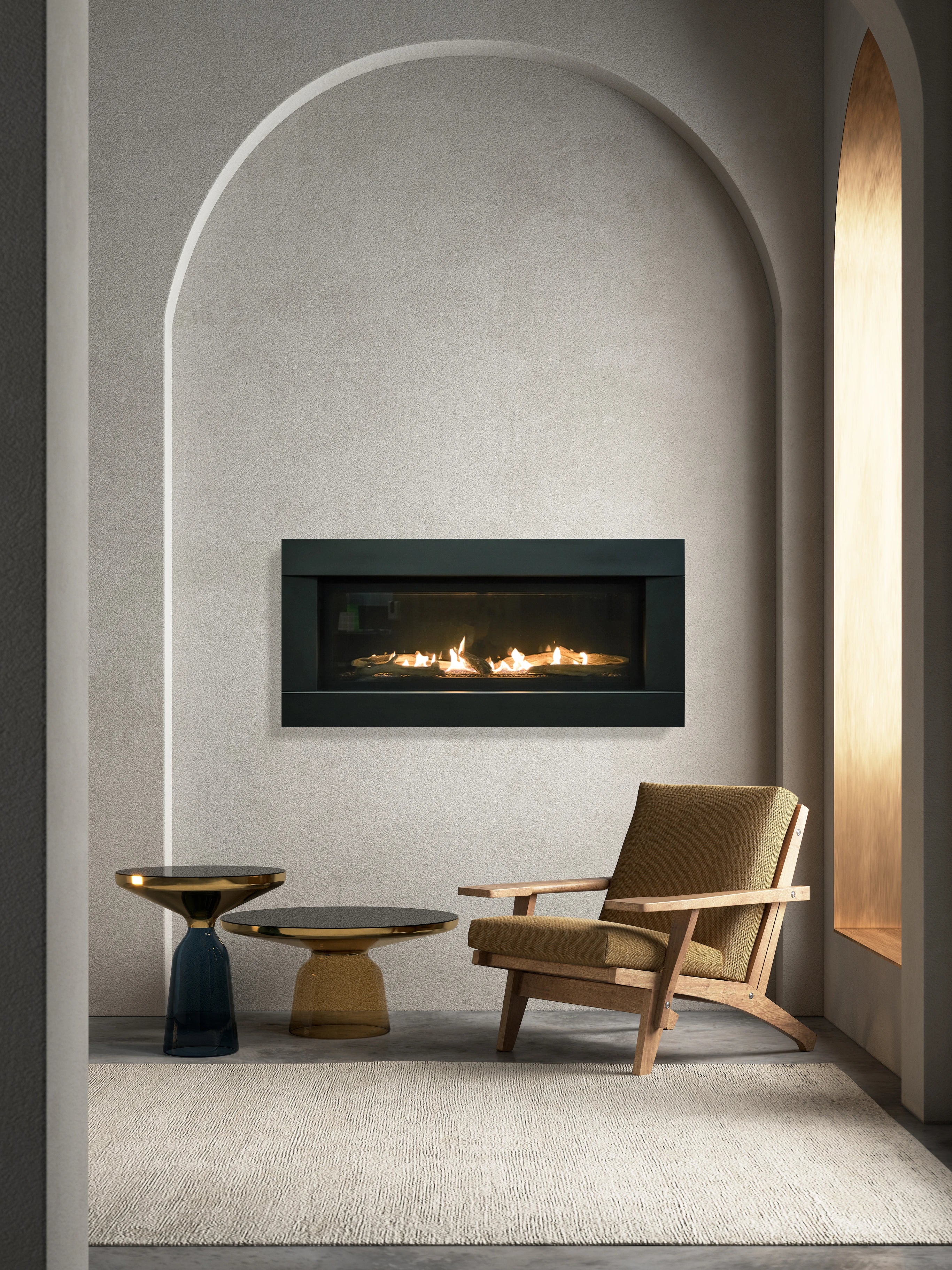 Sierra Flame Stanford 55L Gas Fireplace
