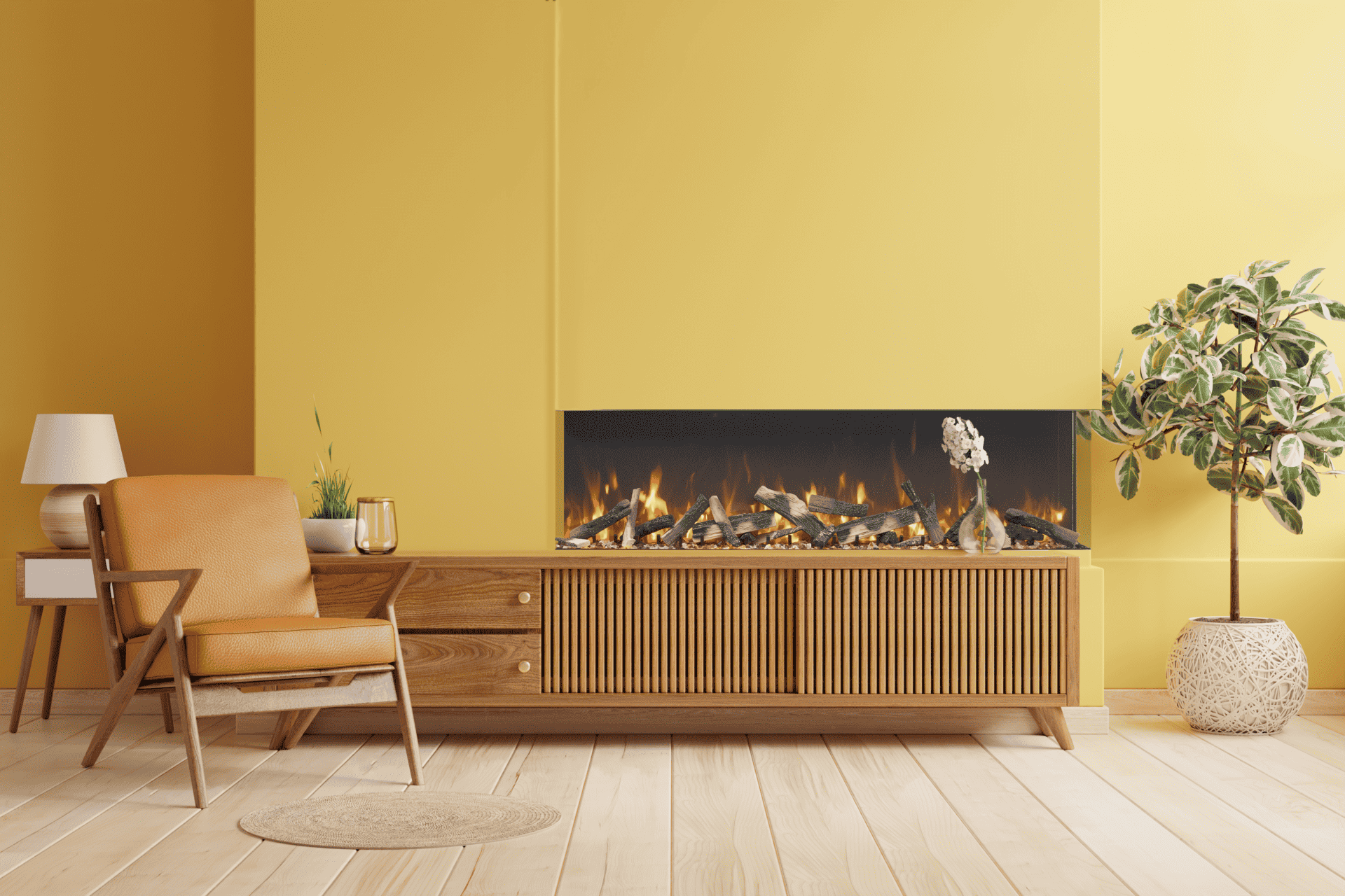 Amantii TruView Bespoke Electric Fireplace
